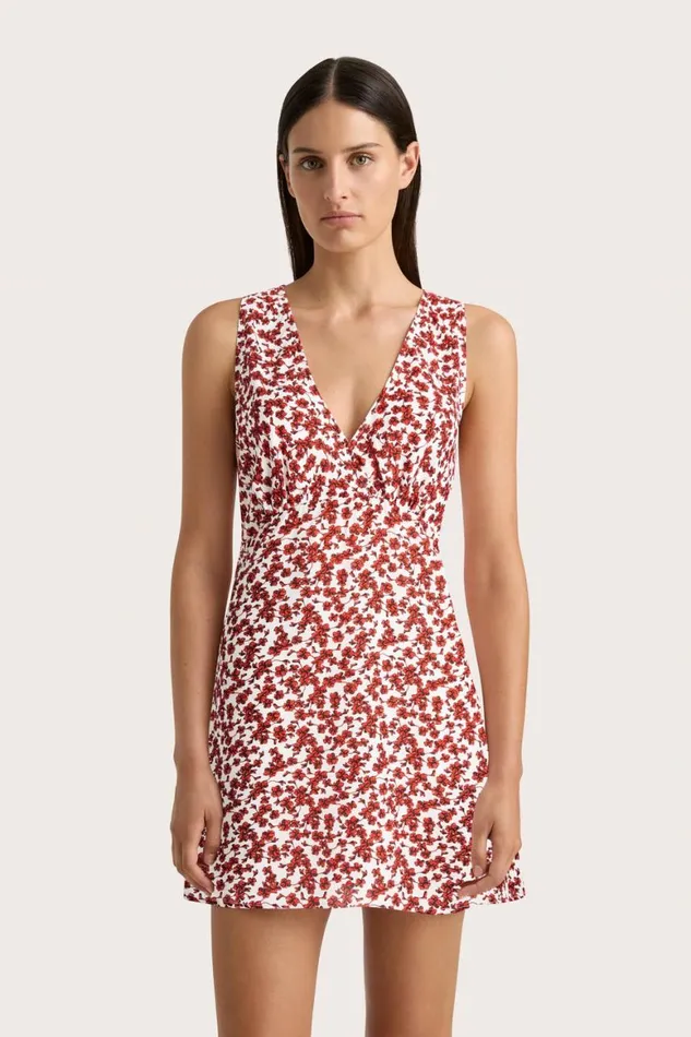 Faithfull The Brand Dresses Penne Mini Dress Leilani Red 8211 Women Faithfull The Brand Dresses Penne Mini Dress Leilani Red 8211 Women