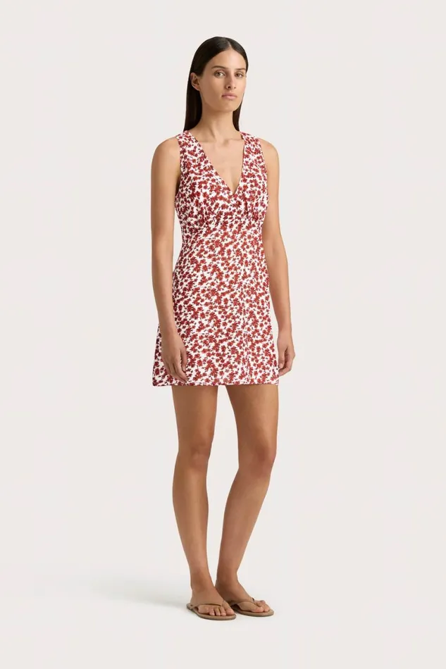 Faithfull The Brand Dresses Penne Mini Dress Leilani Red 8211 Women Faithfull The Brand Dresses Penne Mini Dress Leilani Red 8211 Women
