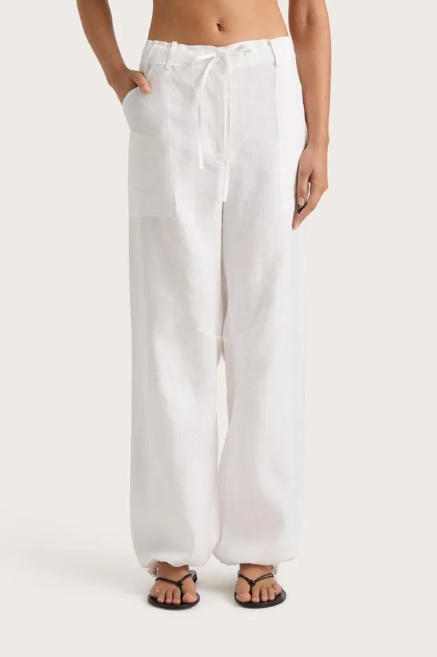 Faithfull The Brand Pants Geriba Pant White 8211 Women Faithfull The Brand Pants Geriba Pant White 8211 Women