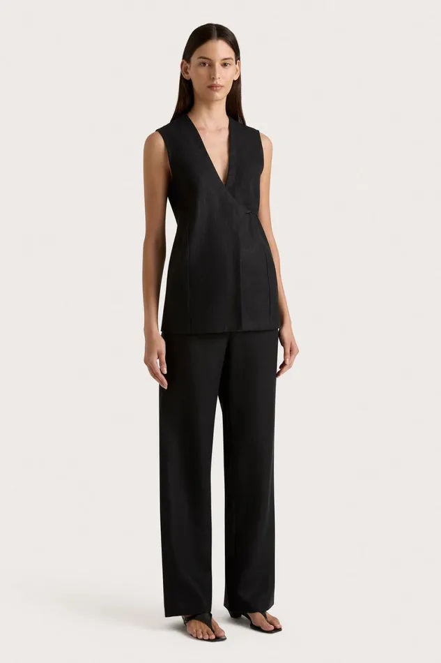 Faithfull The Brand Pants Lulea Pant Black 8211 Women