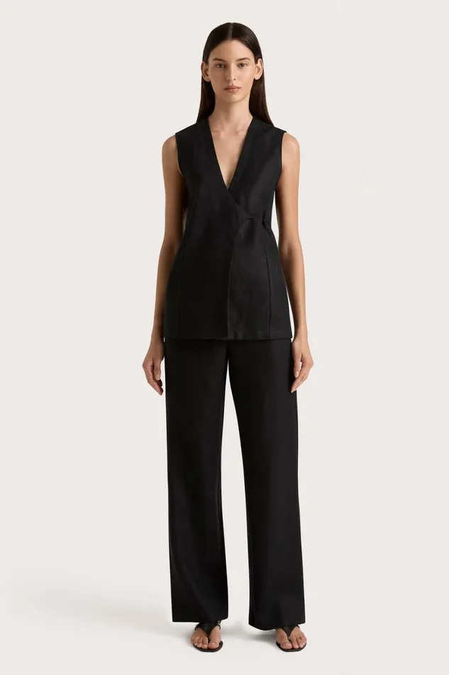 Faithfull The Brand Pants Lulea Pant Black 8211 Women Faithfull The Brand Pants Lulea Pant Black 8211 Women