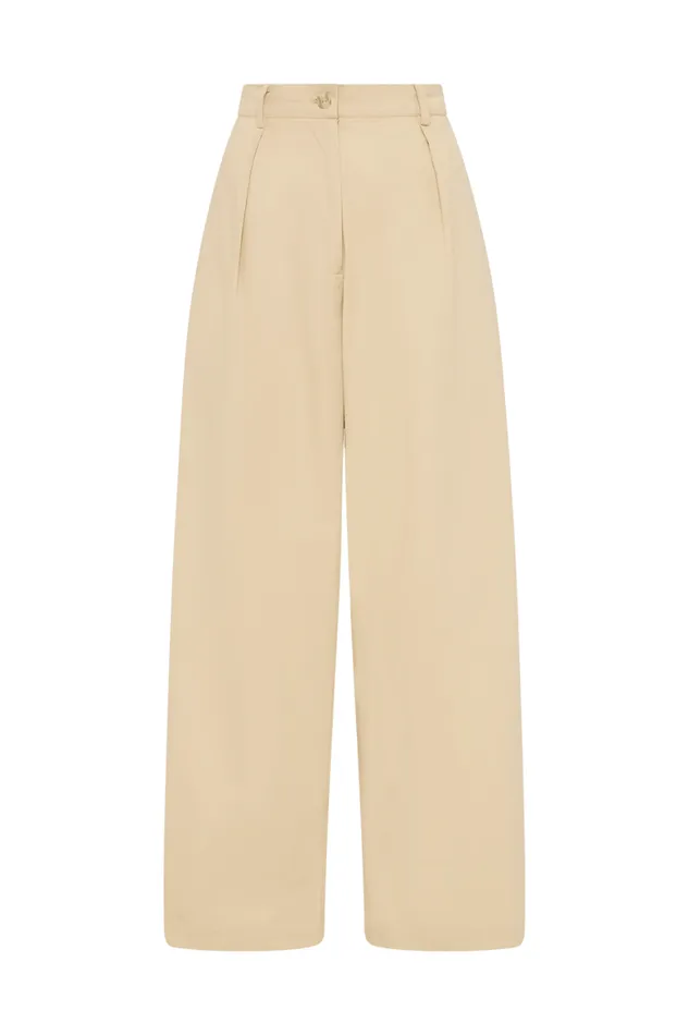 Faithfull The Brand Pants Udine Pant Bleached Sand 8211 Final Sale 8211 Women Faithfull The Brand Pants Udine Pant Bleached Sand 8211 Final Sale 8211 Women