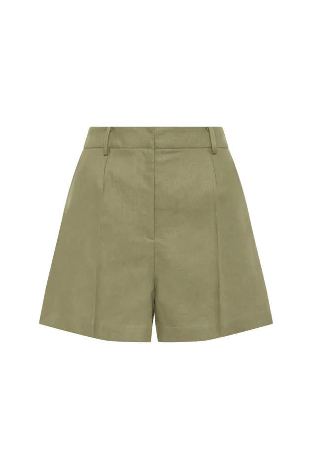Faithfull The Brand Skirts and Shorts Antibes Short Khaki 8211 Women Faithfull The Brand Skirts and Shorts Antibes Short Khaki 8211 Women