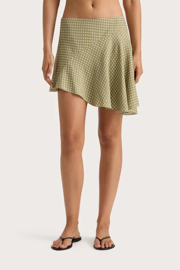 Faithfull The Brand Skirts and Shorts Emalee Mini Skirt Oliander Khaki 8211 Women Faithfull The Brand Skirts and Shorts Emalee Mini Skirt Oliander Khaki 8211 Women