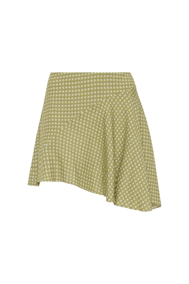 Faithfull The Brand Skirts and Shorts Emalee Mini Skirt Oliander Khaki 8211 Women Faithfull The Brand Skirts and Shorts Emalee Mini Skirt Oliander Khaki 8211 Women