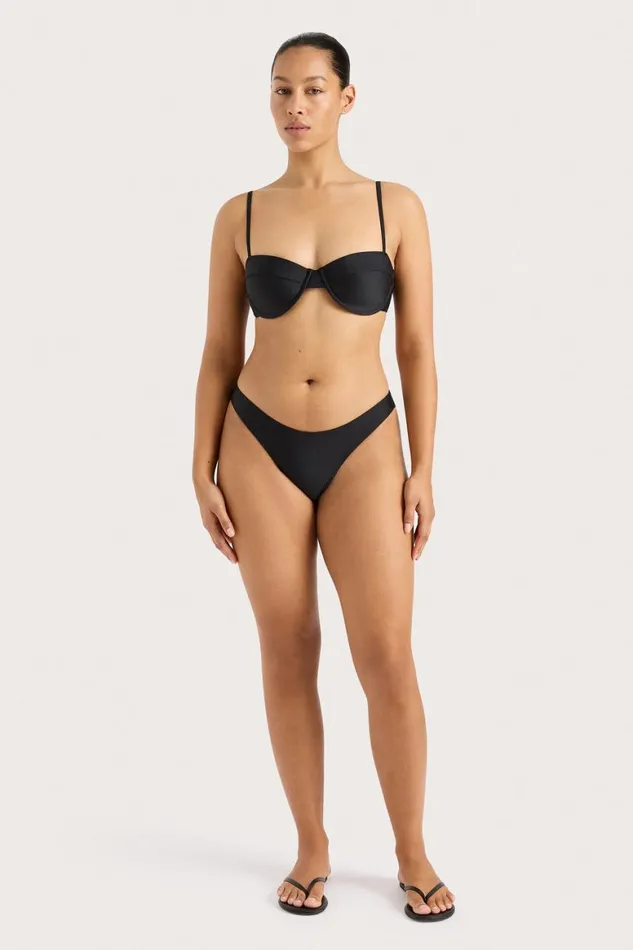 Faithfull The Brand Swim Farrah Bkini Top Black 8211 Women