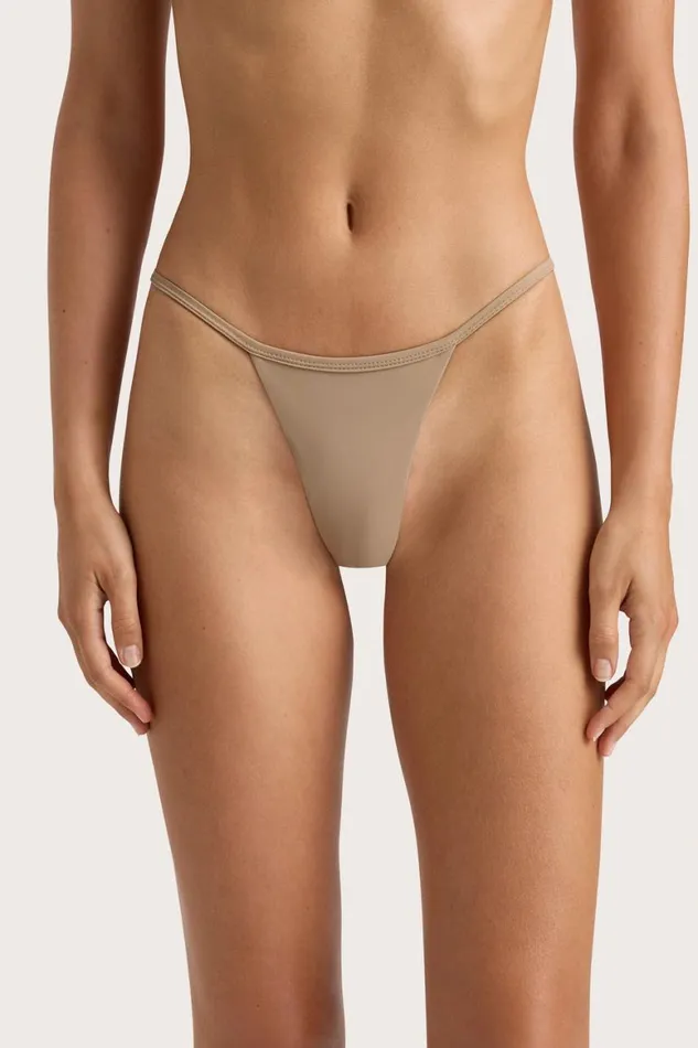 Faithfull The Brand Swim Manon Bikini Bottom Taupe 8211 Women Faithfull The Brand Swim Manon Bikini Bottom Taupe 8211 Women