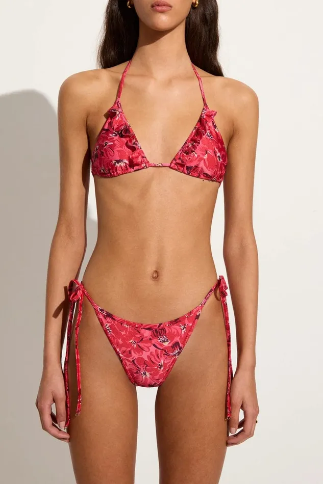 Faithfull The Brand Swim Zamora Bikini Bottoms El Limon Floral Pink 8211 Women Faithfull The Brand Swim Zamora Bikini Bottoms El Limon Floral Pink 8211 Women