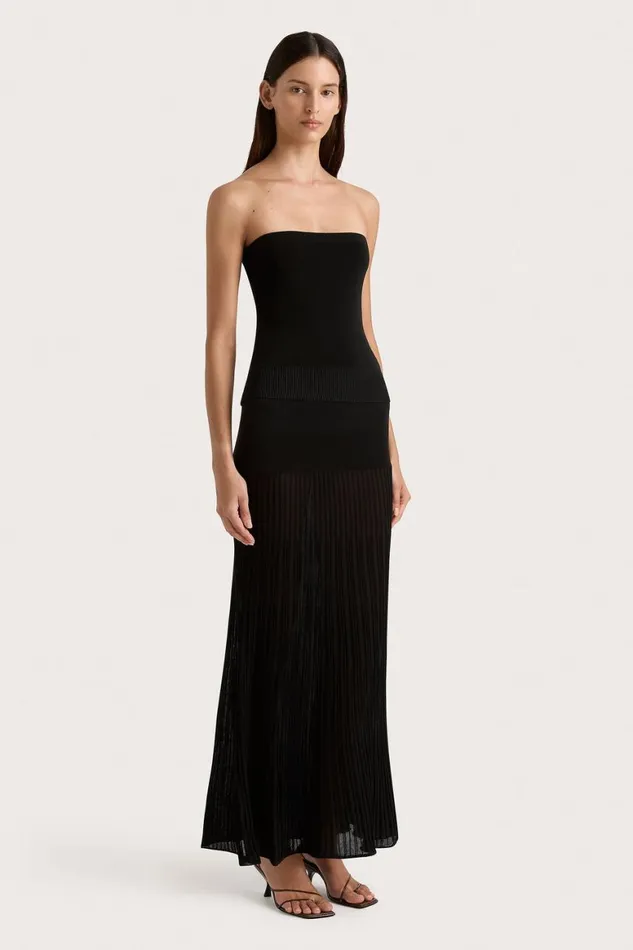 Faithfull The Brand Tops Citara Strapless Top Black 8211 Women