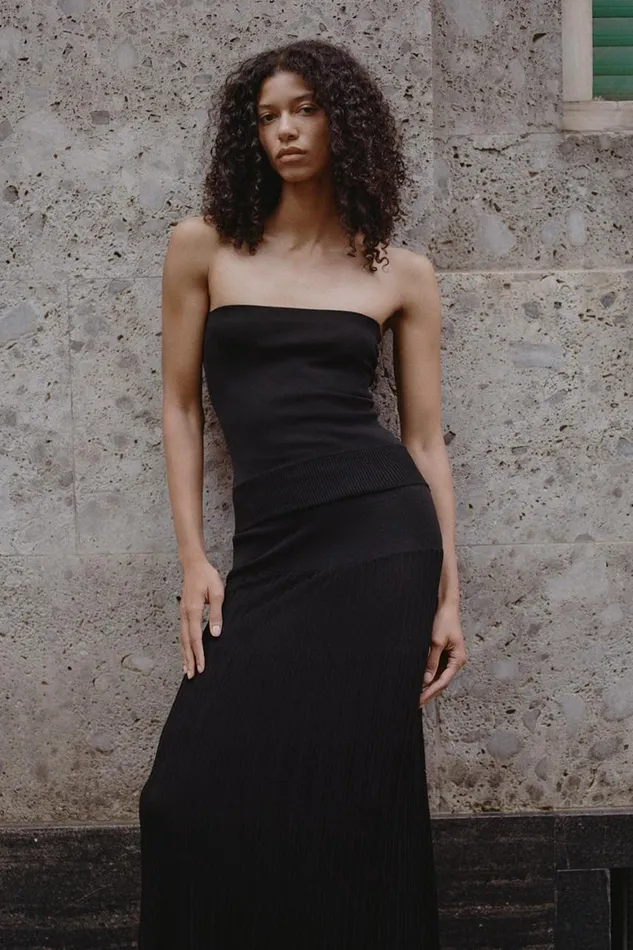 Faithfull The Brand Tops Citara Strapless Top Black 8211 Women Faithfull The Brand Tops Citara Strapless Top Black 8211 Women