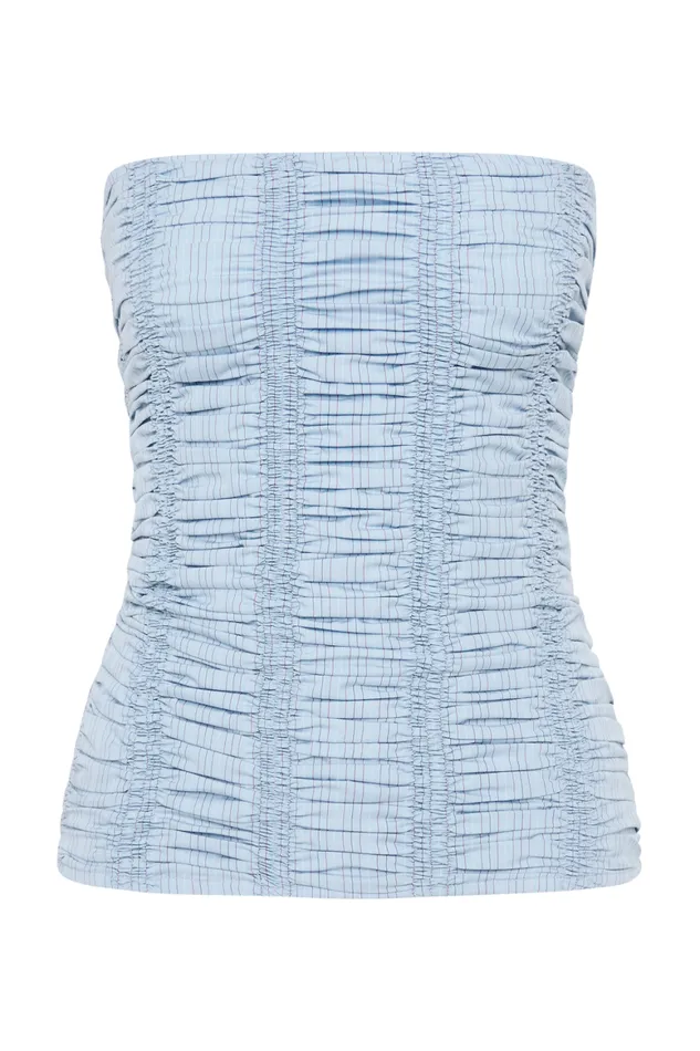 Faithfull The Brand Tops Jilliane Top Blue Pinstripe 8211 Women Faithfull The Brand Tops Jilliane Top Blue Pinstripe 8211 Women
