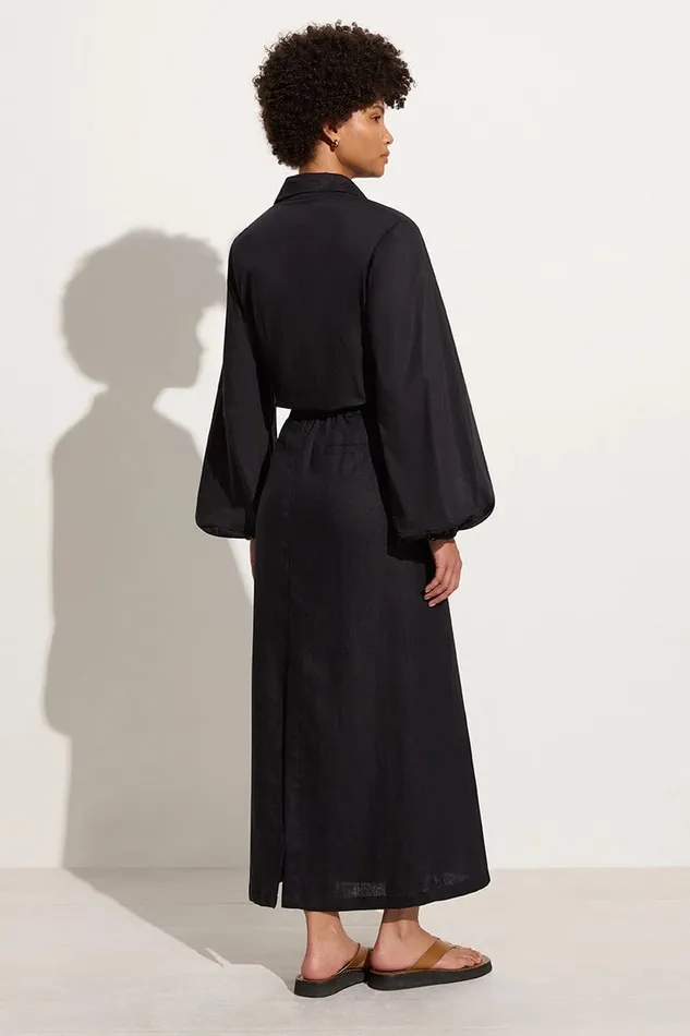 Faithfull The Brand Tops Managua Shirt Black 8211 Final Sale 8211 Women Faithfull The Brand Tops Managua Shirt Black 8211 Final Sale 8211 Women