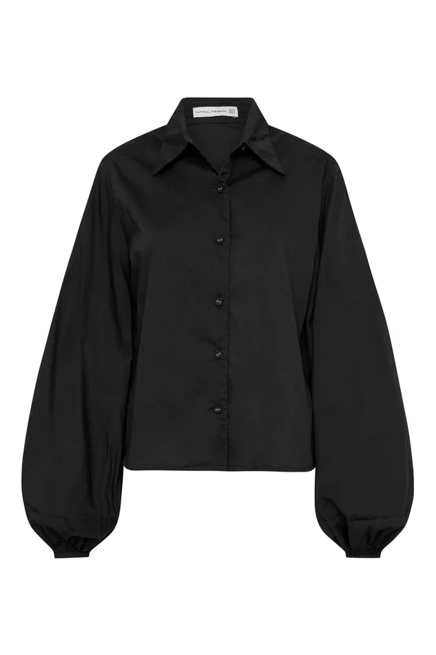Faithfull The Brand Tops Managua Shirt Black 8211 Final Sale 8211 Women Faithfull The Brand Tops Managua Shirt Black 8211 Final Sale 8211 Women