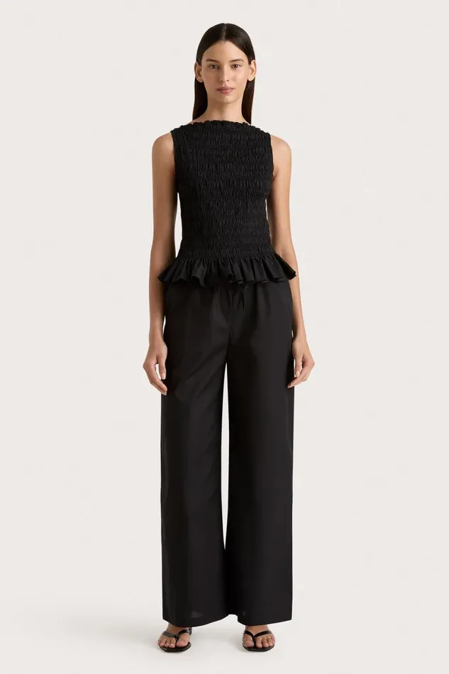 Faithfull The Brand Tops Margot Top Black 8211 Women