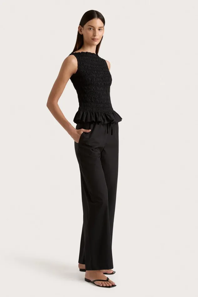 Faithfull The Brand Tops Margot Top Black 8211 Women Faithfull The Brand Tops Margot Top Black 8211 Women