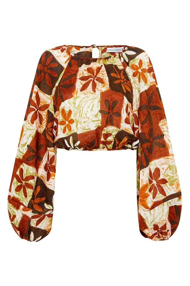 Faithfull The Brand Tops Pereira Top Tobago Floral 8211 Final Sale 8211 Women Faithfull The Brand Tops Pereira Top Tobago Floral 8211 Final Sale 8211 Women
