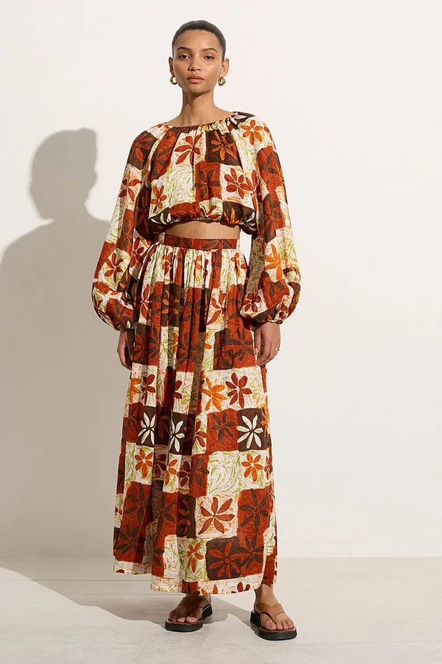 Faithfull The Brand Tops Pereira Top Tobago Floral 8211 Final Sale 8211 Women Faithfull The Brand Tops Pereira Top Tobago Floral 8211 Final Sale 8211 Women