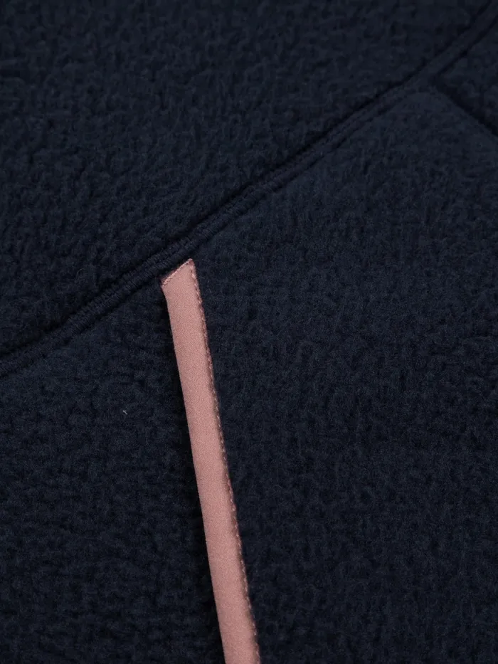 Finisterre Fleece Women Bolster Fleece Vest Navyolive