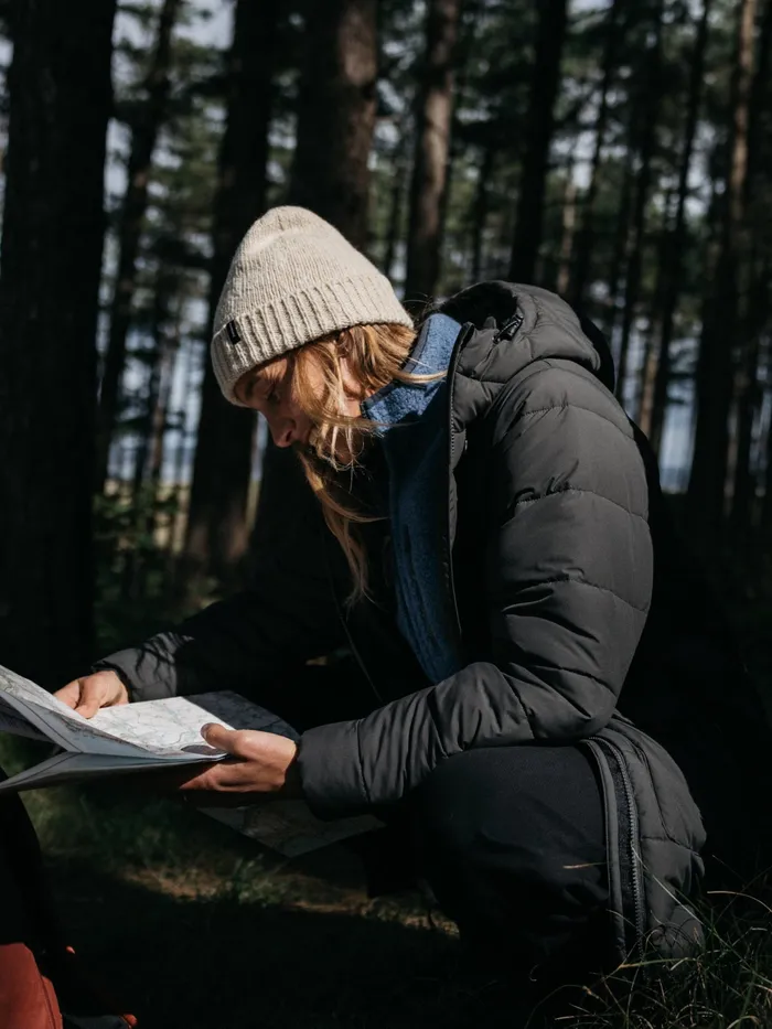 Finisterre Hats and Beanies MenWomen Farne Beanie Oatmeal