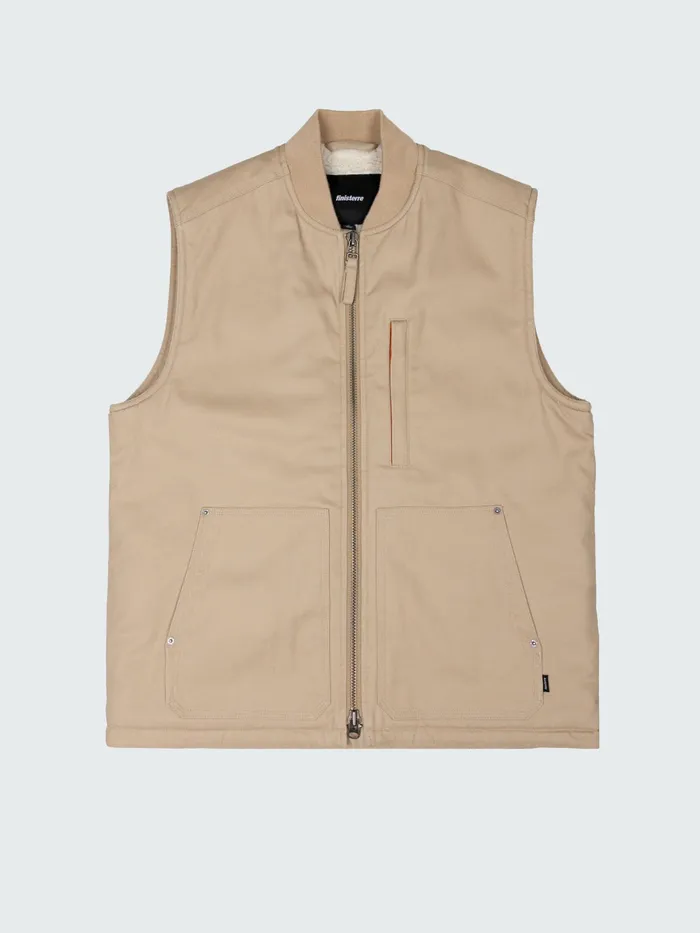 Finisterre Jackets and Coats Men Berings Vest Flint