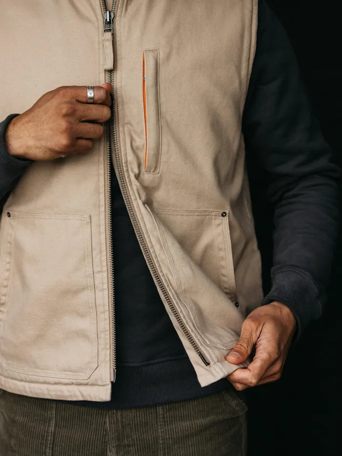 Finisterre Jackets and Coats Men Berings Vest Flint