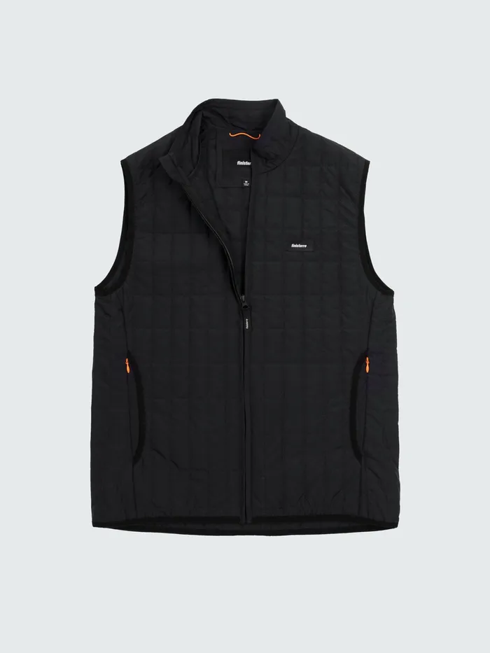 Finisterre Jackets and Coats Men Firecrest Insulated Vest Black
