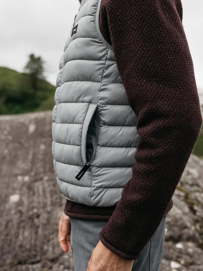 Finisterre Jackets and Coats Men Nimbus Insulated Vest Whale