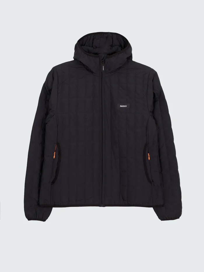 Finisterre Jackets and Coats Women Firecrest Hooded Jacket Black