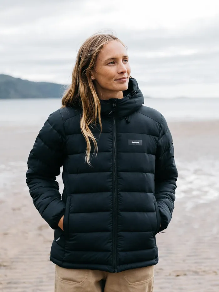Finisterre Jackets and Coats Women Nebulas Insulated Jacket Black