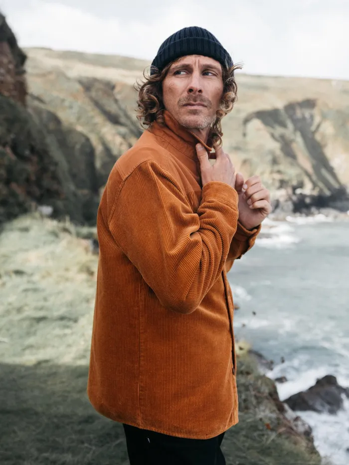 Finisterre Shirts Men Cordium Shirt Sable