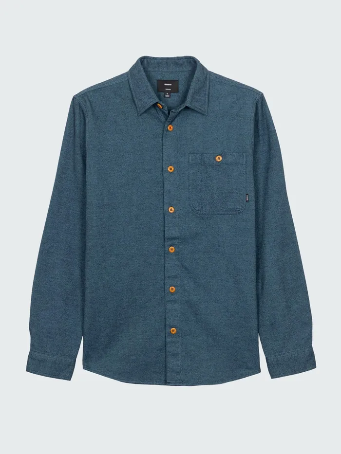 Finisterre Shirts Men Gylly Shirt Ocean Dobby