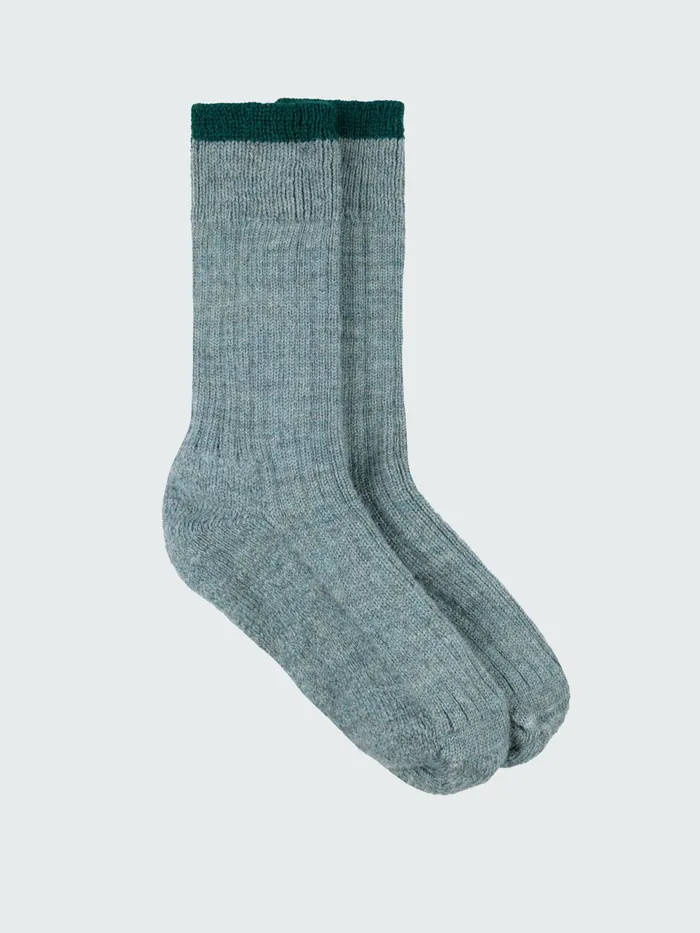 Finisterre Socks MenWomen Bosun Sock Blue Hazepine Shadow