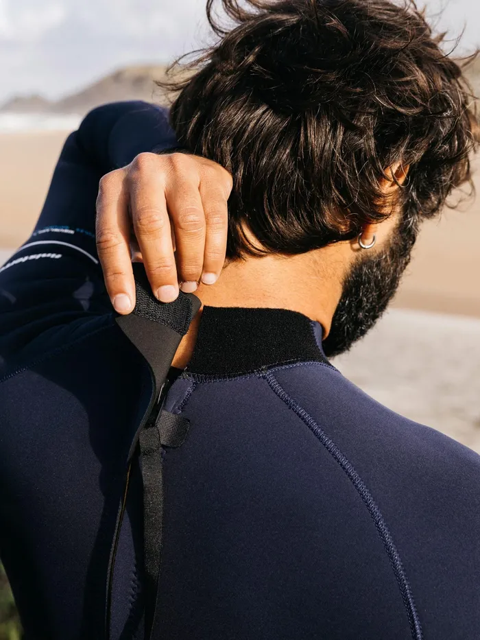 Finisterre Wetsuits Men Nieuwland 32mm Yulex Back Zip Wetsuit Ink Manuka