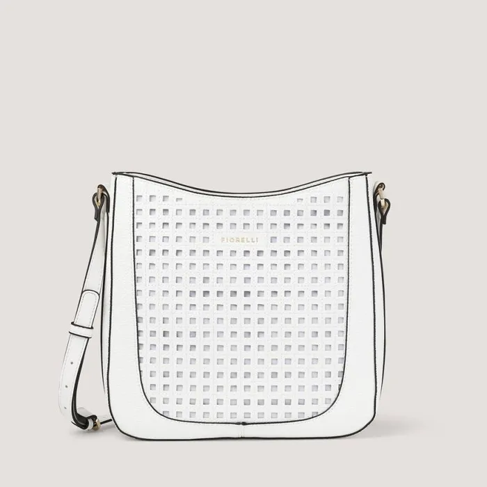 Fiorelli Alma Crossbody White Cut Out Backpacks Crossbody Bags