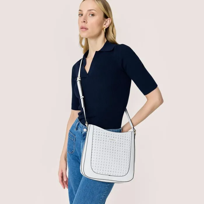 Fiorelli Alma Crossbody White Cut Out Backpacks Crossbody Bags