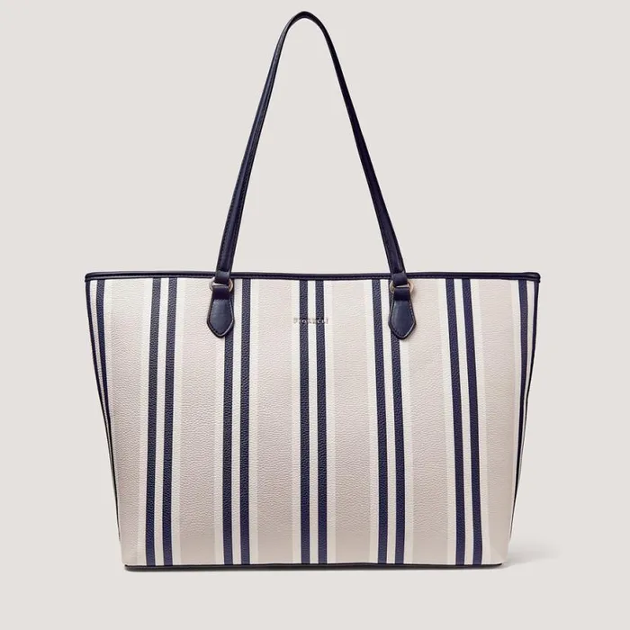 Fiorelli Thea Tote Navy Stripe Backpacks Tote Bags