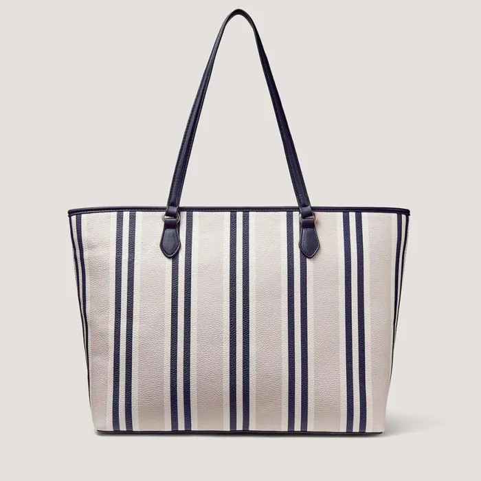 Fiorelli Thea Tote Navy Stripe Backpacks Tote Bags