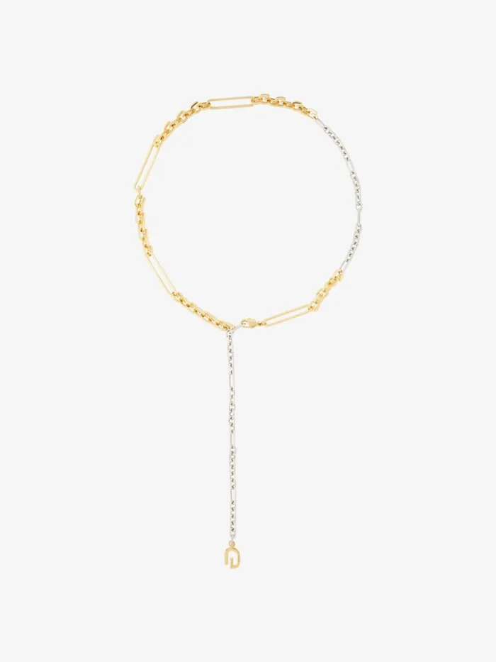 G Link Necklace In Metal Goldensilvery WomenMen Givenchy Jewelry