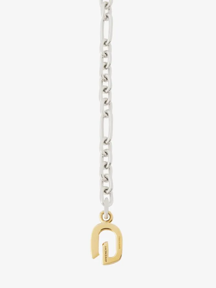 G Link Necklace In Metal Goldensilvery WomenMen Givenchy Jewelry