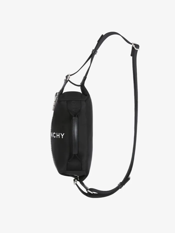 GZip Bumbag In Nylon Black Men Givenchy Crossbody Bags