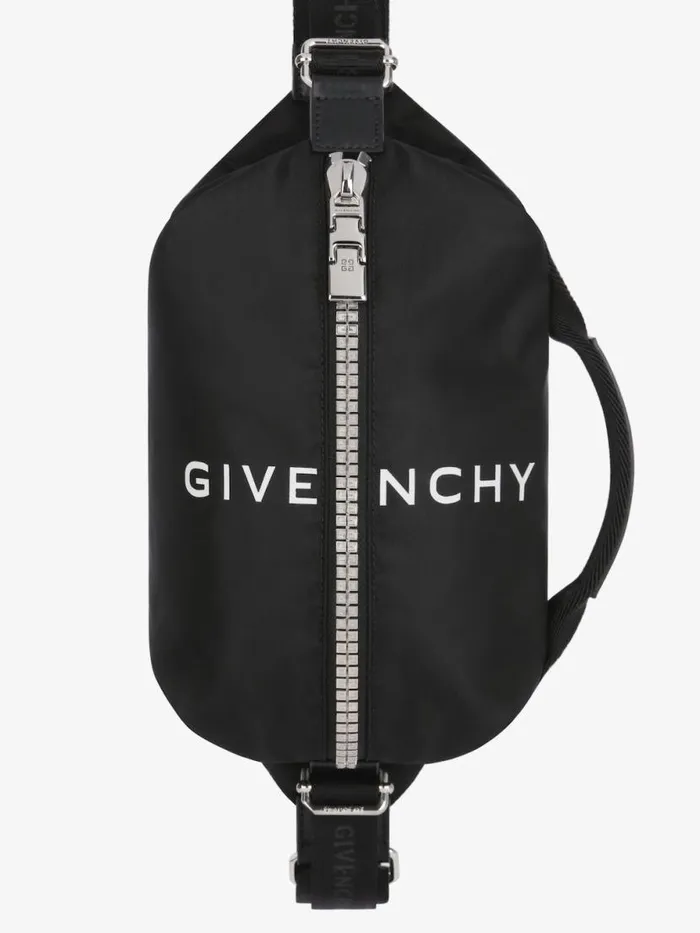 GZip Bumbag In Nylon Black Men Givenchy Crossbody Bags