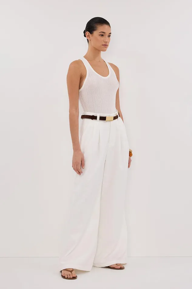GRACE WHITE PANT Women DISSH Pants