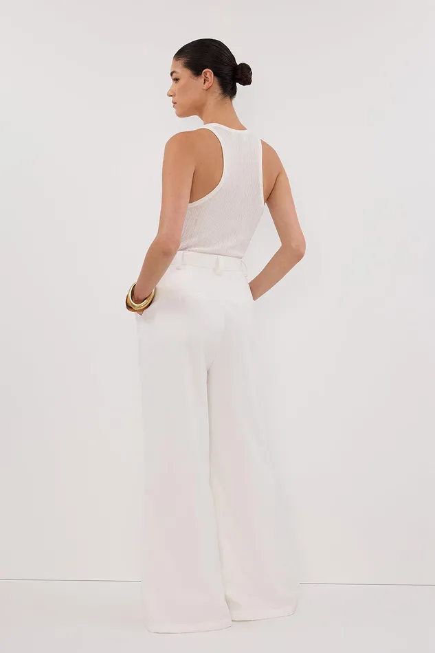GRACE WHITE PANT Women DISSH Pants