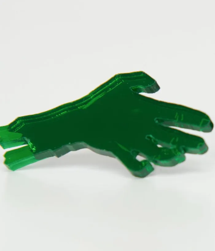 Green Zombie Hand Earrings AccessoriesHalloween Unique Vintage Accessories