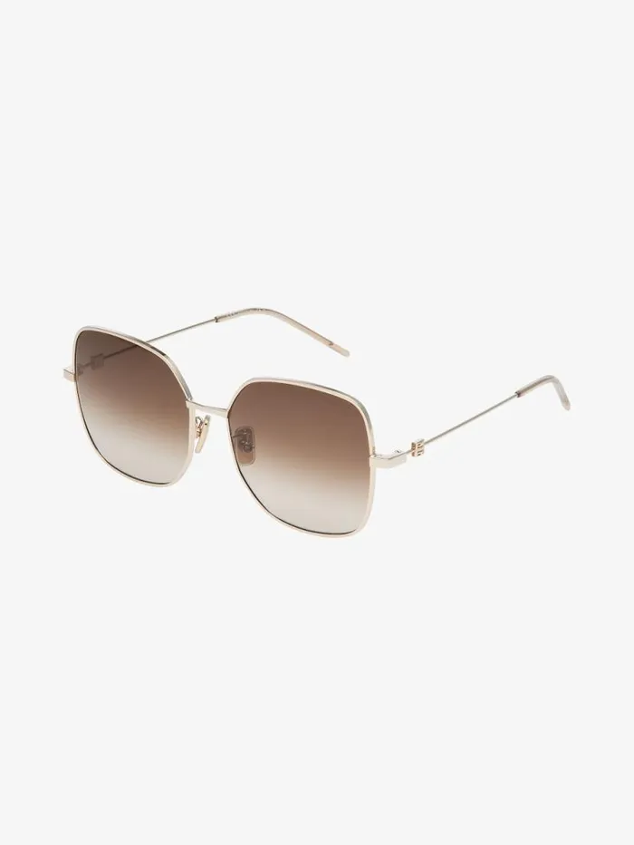 Gv Speed Sunglasses In Metal Browngolden Women Givenchy Sunglasses