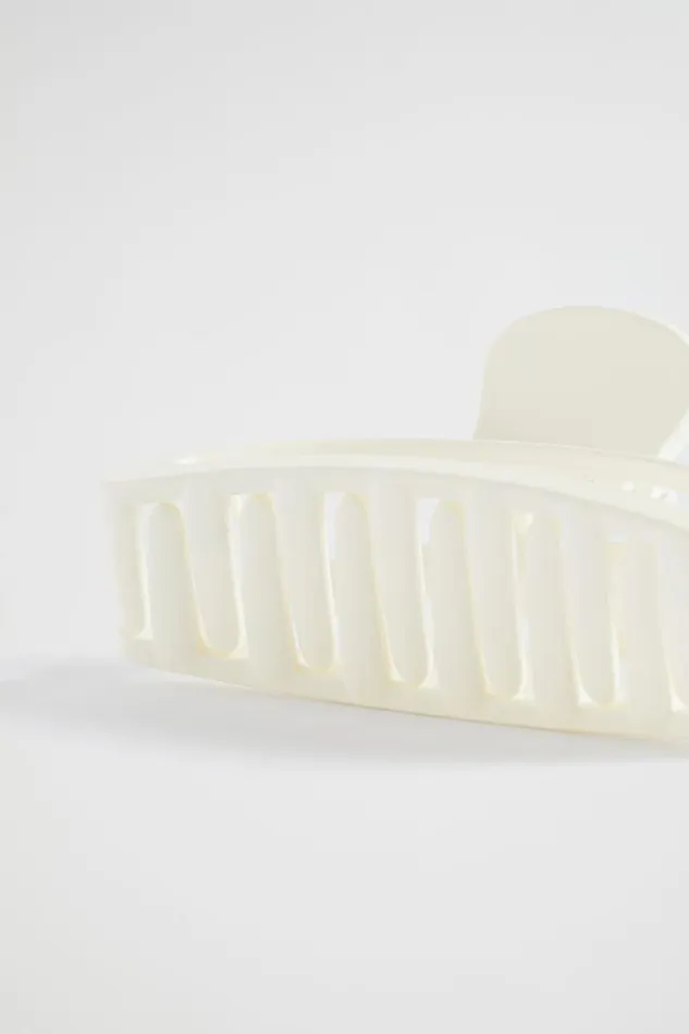 Hair Accessories Woman Seed Heritage Crescent Hair Claw Bone