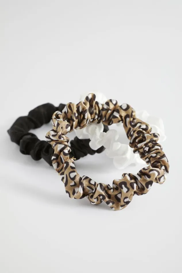 Hair Accessories Woman Seed Heritage Mini Scrunchie Animal