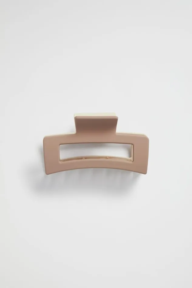 Hair Accessories Woman Seed Heritage Two Tone Claw Macchiato