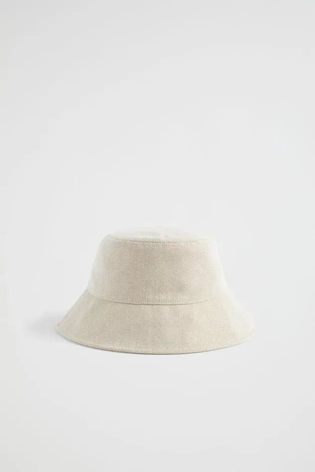 Hats and Gloves Woman Seed Heritage Textured Bucket Hat Caramel