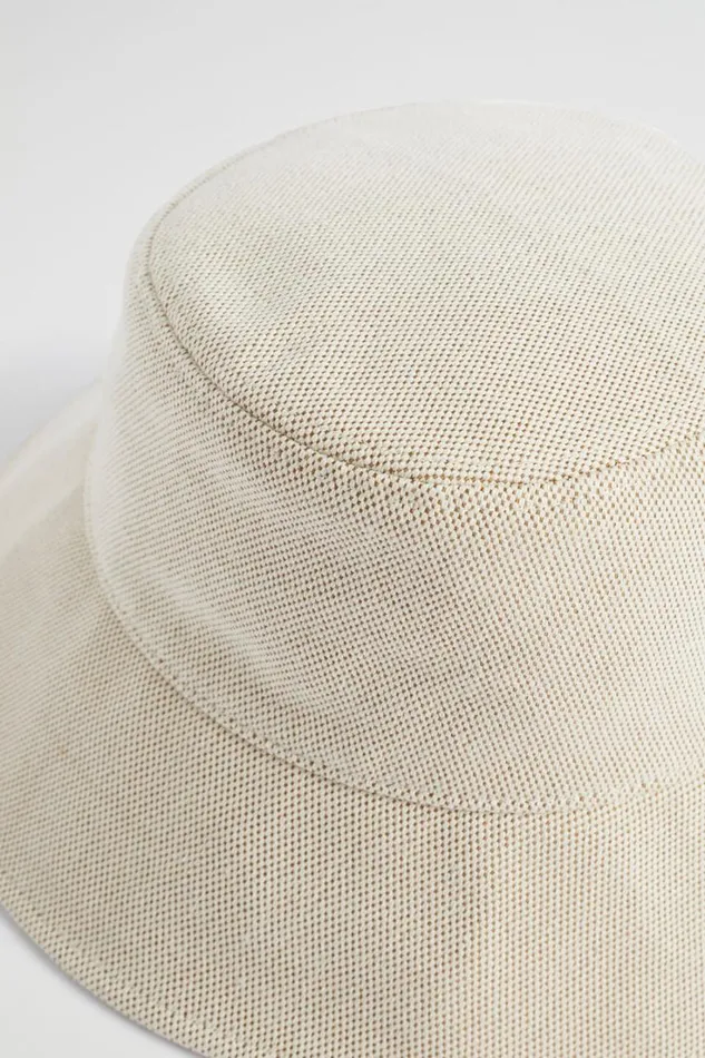 Hats and Gloves Woman Seed Heritage Textured Bucket Hat Caramel